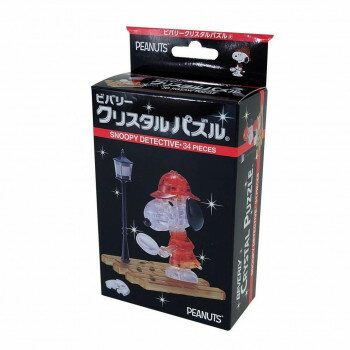 ビバリー クリスタルパズル スヌーピー探偵 50231 文具・玩具 知育玩具