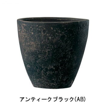 グリーンポット 植木鉢 フリット エッグ アンティークブラック 30cm EB-FE3028AB ガーデニング・DIY・防殺虫 ガーデニング・花・植物・DIY