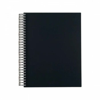 LIHIT LAB.(リヒトラブ) リングノート保存用ノート セミB5 ブラック N1851-24 文具・玩具 文具(3.0)