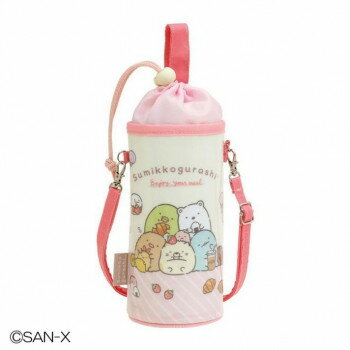サンエックス San-x すみっコぐらし ペットボトルポーチ(たべもの)CA62101 家事用品 食器