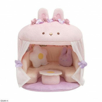 Rabbit - サンエックス San-x すみっコぐらし うさぎ シーンぬいぐるみ うさぎソファ MY99401 文具・玩具 玩具