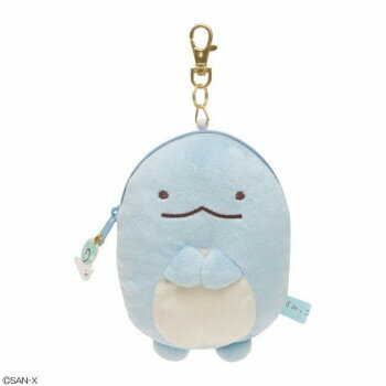 サンエックス San-x すみっコぐらし とかげ ぬいぐるみリール付パスケース PB69305 文具・玩具 玩具(3.0)