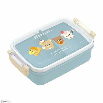 サンエックス リラックマ スクエアふわっとタイトランチボックス(BASIC RILAKKUMA)KA26501 家事用品 食器