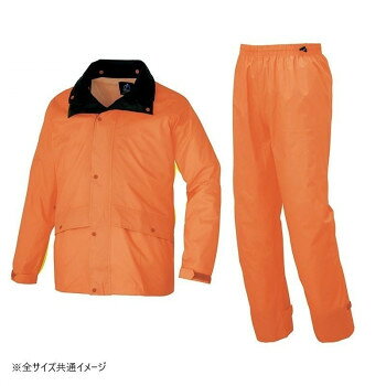 雨を防いでムレも防ぐ、快適仕様のレインスーツです。新たなプラス機能としてフード(透明部分)の視界が広くなり、腕まくり調整ボタンが付きました。また袖の内側をマイクロメッシュに変え、パンツ裾に絞り調整テープが付きました。※耐水圧・10000mmH2O、透湿度2000g/m?/24hrsです。　※透湿防水性があります。サイズL　トップス(着丈:73/胸囲:120/裄丈:84)パンツ(総丈:108/股下:75/腰廻:116)cm個装サイズ：30×22.5×6cm重量個装重量：600g素材・材質表/ナイロン100%　裏/ウレタン透湿コーティング　・ボタン/プラスチック　・ファスナー/コイル(スライダー/金属)生産国中国しなやかで強いナイロン透湿素材のレインウエア