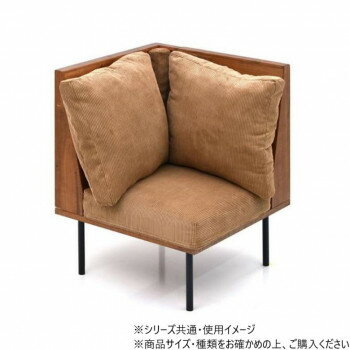 B.Bファニシング infinite　L型角ソファー コーデュロイブラウン IFSE0316COBR ...