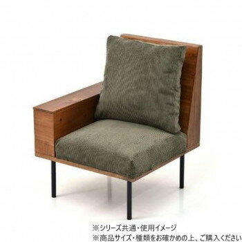 B.Bファニシング infinite　収納庫肘置きソファー コーデュロイグリーン IFSE0317C ...
