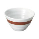 光洋陶器 花伝 赤帯 リップル碗 大 C-515cc 53114069 家事用品 食器