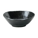 光洋陶器 花伝 ゆず黒耀 石目楕円鉢 中 51535072 家事用品 食器