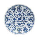 光洋陶器 花伝 明朝唐草 尺二皿 54971014 家事用品 食器