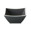 光洋陶器 カルマ カーボンブラック 10.5cmスクエアーボウル 12931037 家事用品 食器