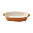 光洋陶器 カントリーサイド ソーバーオレンジ オブロングラタン 13425086 家事用品 食器