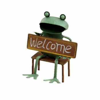 MURATAYA カエルウェルカムチェアー 4639 ガーデニング・DIY・防殺虫 ガーデニング・花・植物・DIY