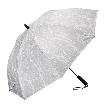 LESS IS MORE ZENTENKOU反射 長傘 60cm ドリッピング グレー S160-1122GY1-B2 服飾雑貨 傘