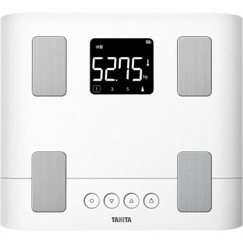 TANITA タニタ 体組成計 ボタンデザイン ホワイト BC-333L 健康グッズ スケール・測定