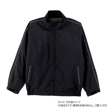 桑和 3300 カラーブルゾン 6Lサイズ ブラック(4) アパレル　メンズ メンズ（その他）