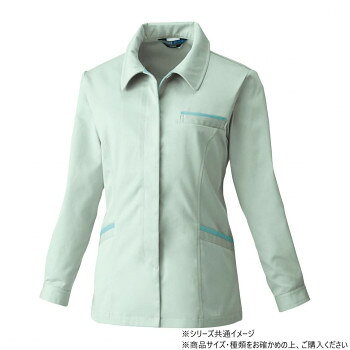 Other - 桑和 4222 レディース長袖スモック 4Lサイズ モスグリーン(107) アパレル　レディース レディース（その他）