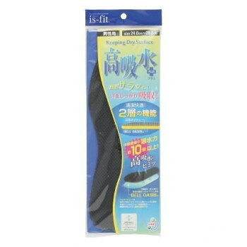 is-fit 高吸水プラスインソール 男性用 服飾雑貨 靴