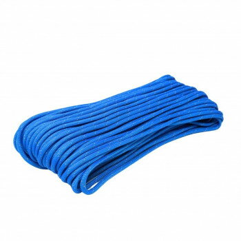 TIGER(タイガー) アメリカ製パラコード　5M　リフレクティブ・ブルー スポーツ・アウトドア アウトドア