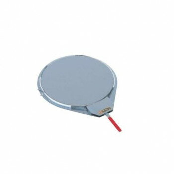 サカエ クルクル回転盤 メッキ 440×625×14mm バンド式ハンドストッパー付 KHM-410 ガーデニング・DIY・..