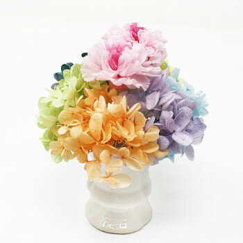A＆K プリザーブドフラワー なないろ(花器付き) MF-18 ガーデニング・DIY・防殺虫 ガーデニング・花・..