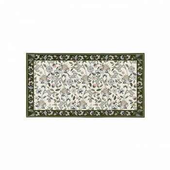 川島織物セルコン ミントン ニューハドンホール マット 68×122cm FH1202A G グリーン インテリア 敷物・カーテン