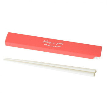 BILANC(ビランク) FIG 18cm 箸＆ケース レッド No.039 家事用品 食器