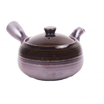 A-2141 南蛮福形急須 1.5号飴釉 萬古焼 家事用品 調理用品