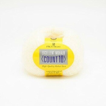 ハマナカ リッチモア エクセレントモヘア カウント10 No.46 6289046 その他ライフグッズ（趣味） 手芸・クラフト・生地 deco-maison-12144387 DECO MAISON パッケージ画像