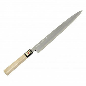 日本製 堺一文字吉國作 青二鋼 柳刃包丁 300mm 家事用品 調理用品