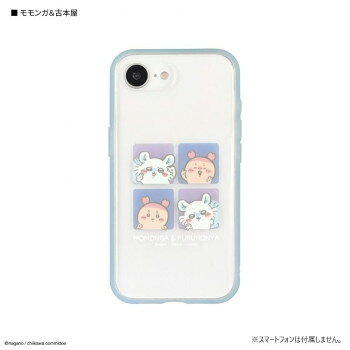 ちいかわ IIIIfit Clear iPhone16e 対応 ケース モモンガ＆古本屋