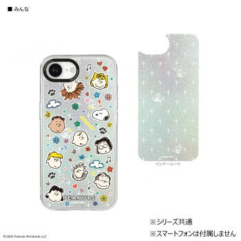 ピーナッツ スヌーピー Camera Frame iPhone 16e 対応 ケース みんな SNGG-164B パソコン・AV機器関連 PC・携帯関連 deco-maison-12145521 DECO MAISON パッケージ画像