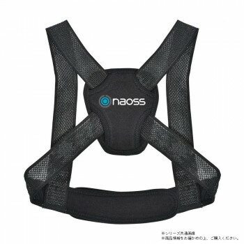 丸光産業 皮膚感覚姿勢naossサポーター ブラック L 320705 健康グッズ 矯正グッズ
