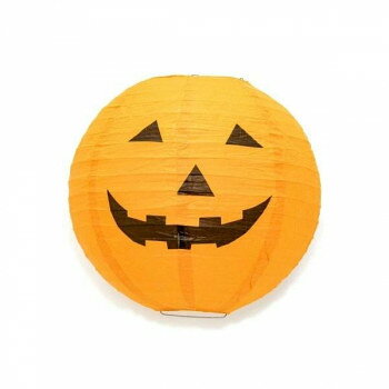 和にも洋にも合うハロウィン提灯。吊るすだけの簡単装飾で室内装飾はもちろん、パーティー会場や店内で使える装飾品です。電球にかぶせて、季節感の演出や店内の売り場を華やかに演出させるデコレーションです。※モニター発色の具合により色合いが異なる場合がございます。サイズ25cm個装サイズ：25×20×5cm重量個装重量：100g生産国中国室内を一気にハロウィン気分に
