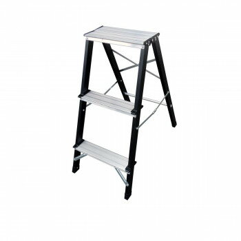 アルミス タフステップ3段 ASF-3BK (4535601036517) 4個セット ガーデニング・DIY・防殺虫 ガーデニング・花・植物・DIY