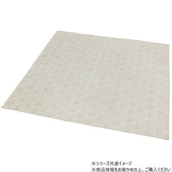 丸洗いが可能なラグです。サイズ約90×180cm個装サイズ：90.0×10.0×10.0cm重量個装重量：900g素材・材質表地:ポリエステル80%、綿20%中:ウレタン裏地:不織布仕様副資材:コンパクト畳洗濯機:可ホットカーペット:対応生産国中国年中使える丸洗いラグ