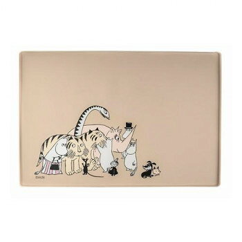 MOOMIN ムーミン ペット用シリコーンマット L ベージュ MRA150012 ペット用品 アイデアペット用品