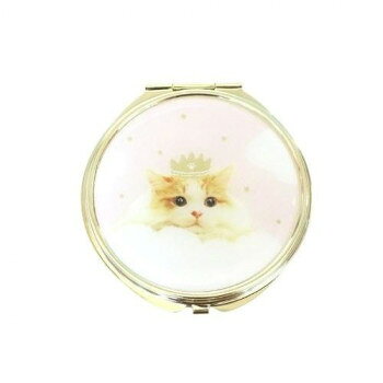 とことこサーカス コンパクトミラー 猫/ネコ 「ふわふわプリンス」 AP-CM-011 服飾雑貨 小物(手袋・マフラー等）