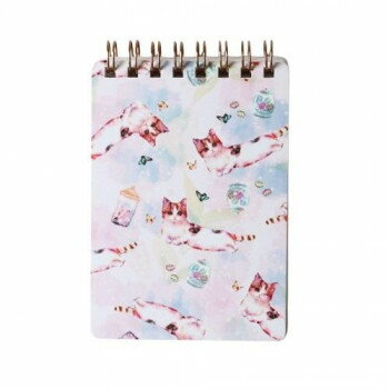 Stationeries （Anime） - とことこサーカス リングメモ ねこ 猫/ネコ 「あたちのお部屋」 3冊セット ST-RM-004 文具・玩具 文具
