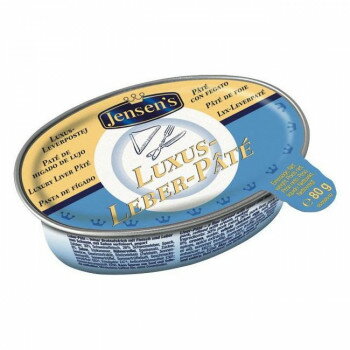 ジェンセン デラックスレバーパテ 80g 36個セット 052007 軽食品 缶詰・瓶詰