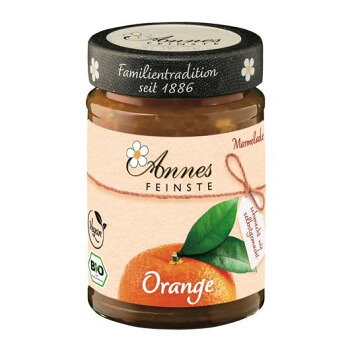 アネスファイン オーガニック　オレンジマーマレードジャム 225g 6個セット 085003 軽食品 米・雑穀・パン・シリアル deco-maison-12126552 DECO MAISON パッケージ画像