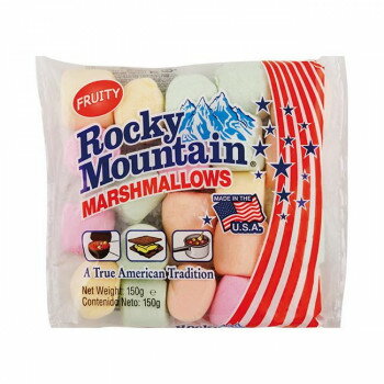レモン、ライム、オレンジ、ストロベリーの4種類の味のマシュマロをお楽しみください。※日本国内のみ販売可能な商品です。海外販売はできません。内容量150gサイズ16×19×5.5cm個装サイズ：30×40×21cm重量165g個装重量：4300g仕様賞味期間：製造日より450日生産国アメリカ合衆国色んな味が楽しめる