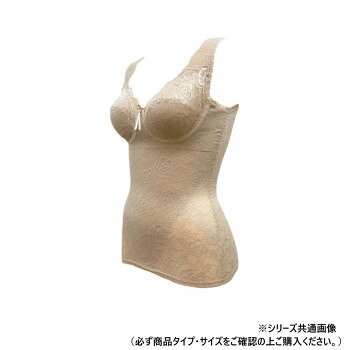 TAMURA yPuco ブルーメリアボディシェイパー レギュラー ベージュ L-YTP25R-020-L その他アパレル ランジェリー deco-maison-12118468 DECO MAISON パッケージ画像