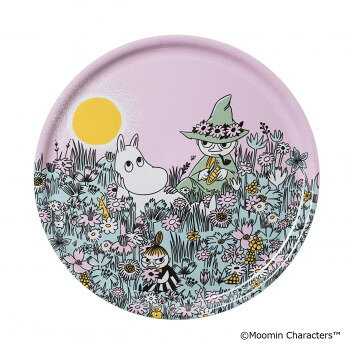 (A)Moomin　ムーミン トレイ 35cm フレンズフォーエバー 80　1076286 家事用品 台所用品