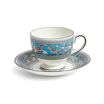 (B) Wedgwood　ウェッジウッド 　フロレンティーン ターコイズ ティーCS リー　1070728 家事用品 食器