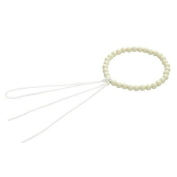 ペット供養 カラー念珠 ホワイト 10入 060486 ペット用品 アイデアペット用品