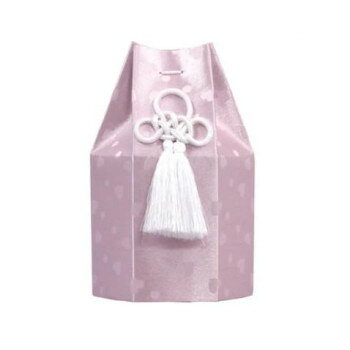 佛龕 - ペット供養 六角袋 ハートピンク 3.5寸 12入 060356 ペット用品 アイデアペット用品