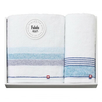 今治 Fulufu SELECT タオルセット 箱入 F-90400 家事用品 バス　洗面 deco-maison-12154884 DECO MAISON パッケージ画像