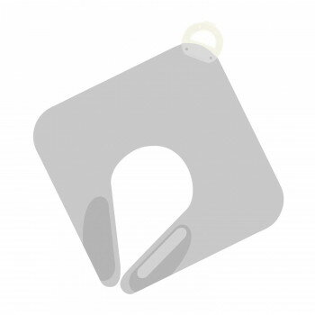 ネックマント ホワイトグレー (0021630) 化粧品 メイクアップ小物・鏡・コスメBOX