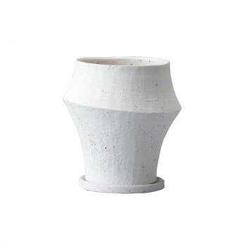 Rakuten - ミュールミル プランター イオニア ドラム 白 4セット CR014 ガーデニング・DIY・防殺虫 ガーデニング・花・植物・DIY