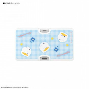 サンリオ Lightning/Type-C リチウムイオン充電器 AP.あひるのペックル SANG-519AP パソコン・AV機器関連 PC・携帯関連